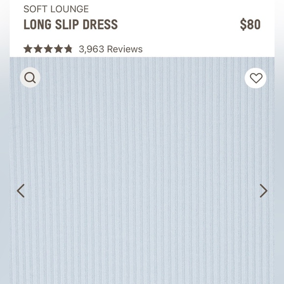 NWT Skims Soft Lounge Long Slip Dress in Celeste Size L - Picture 5 of 6